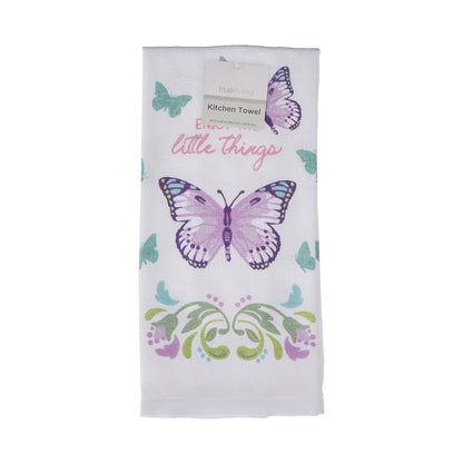 TrueLiving Kitchen Towels, 14 in x 24 in, Assorted