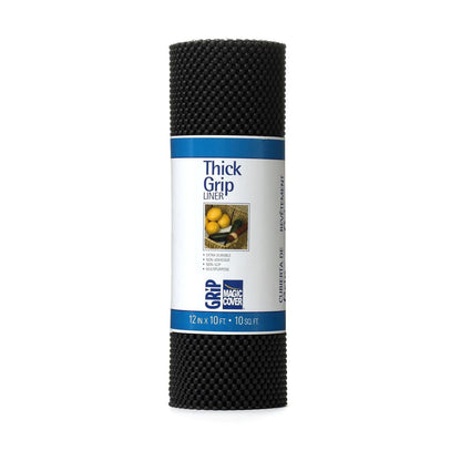 Magic Cover Thick Grip Liner, Black, 10 sq ft