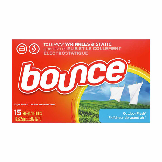 Bounce Dryer Sheets - Fresh Water Sparkle, 10 ct