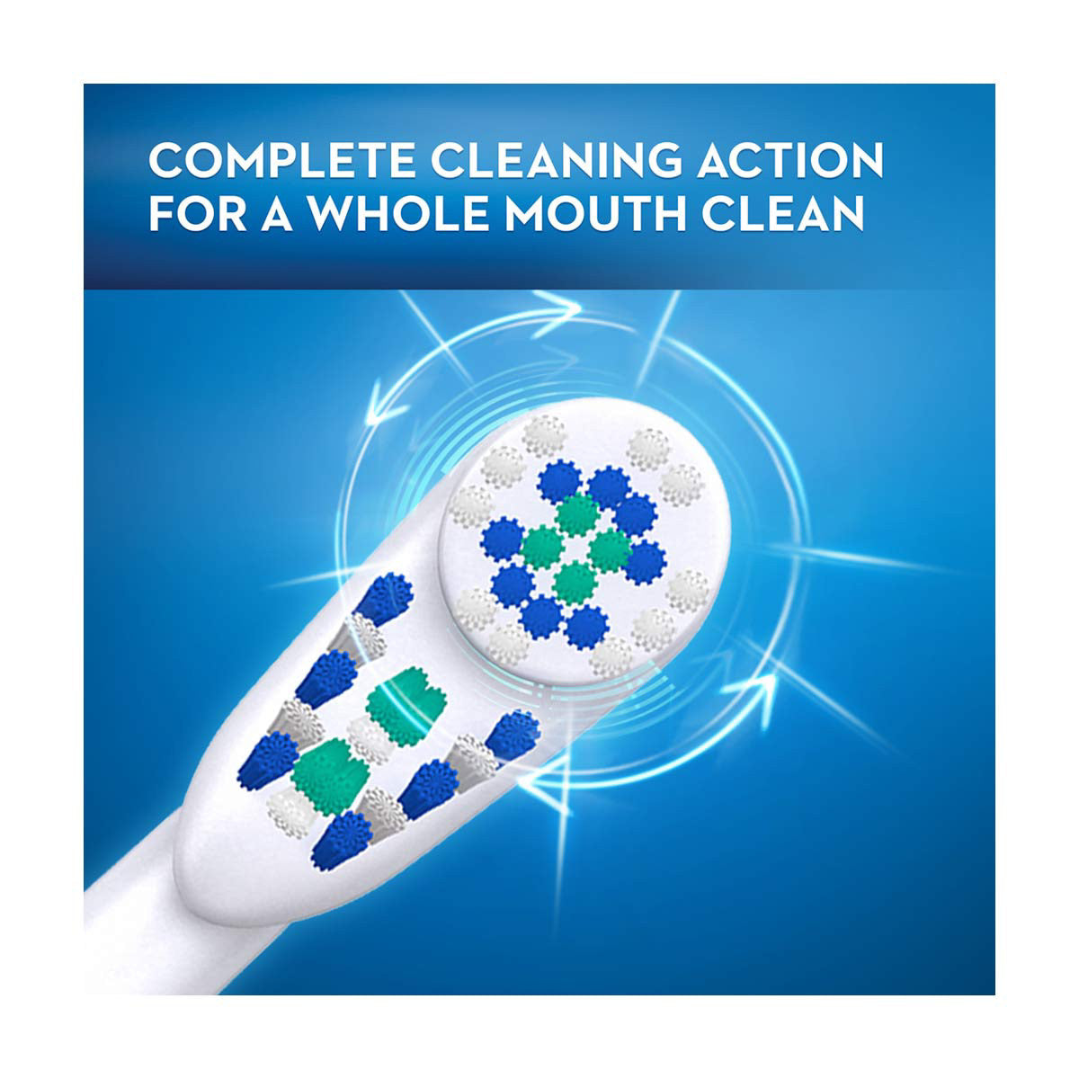 Oral-B Complete Deep Clean Battery Powered Electric Toothbrush, 1 Count, Colors May Vary