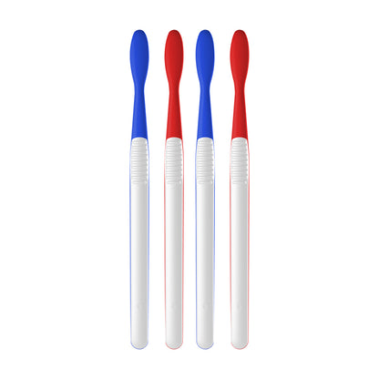 Oral-B Essential Clean Toothbrushes, Removes Plaque, Soft, 4 ct