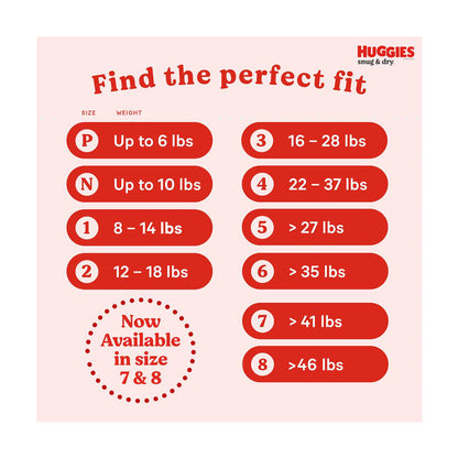 Huggies Snug & Dry Baby Diapers, Size 5 (27+ lbs), 68 ct