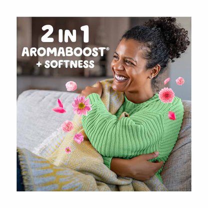 Gain dryer sheets, 105 Count, Original Scent Laundry Fabric Softener Sheets with 2-in-1 Aromaboost Plus Softness