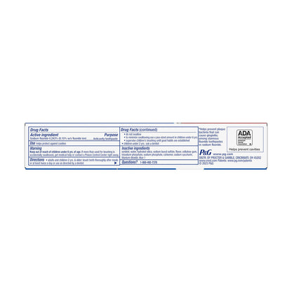 Crest Plus Cavity Protection Toothpaste, Regular Paste, 2.4 oz