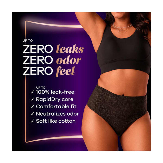 Always Discreet Boutique Incontinence Underwear, S/M (2-14), 20 ct