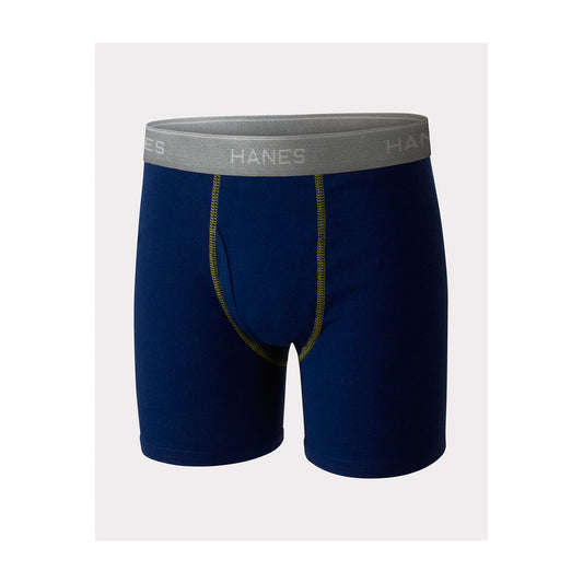 Hanes Sport Boxer Brief Boys Size Medium, 3 ct
