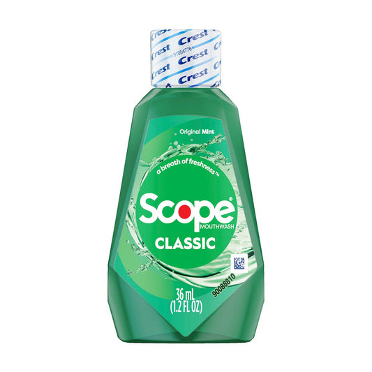Crest Scope Classic Mouthwash, Original Mint, 36mL