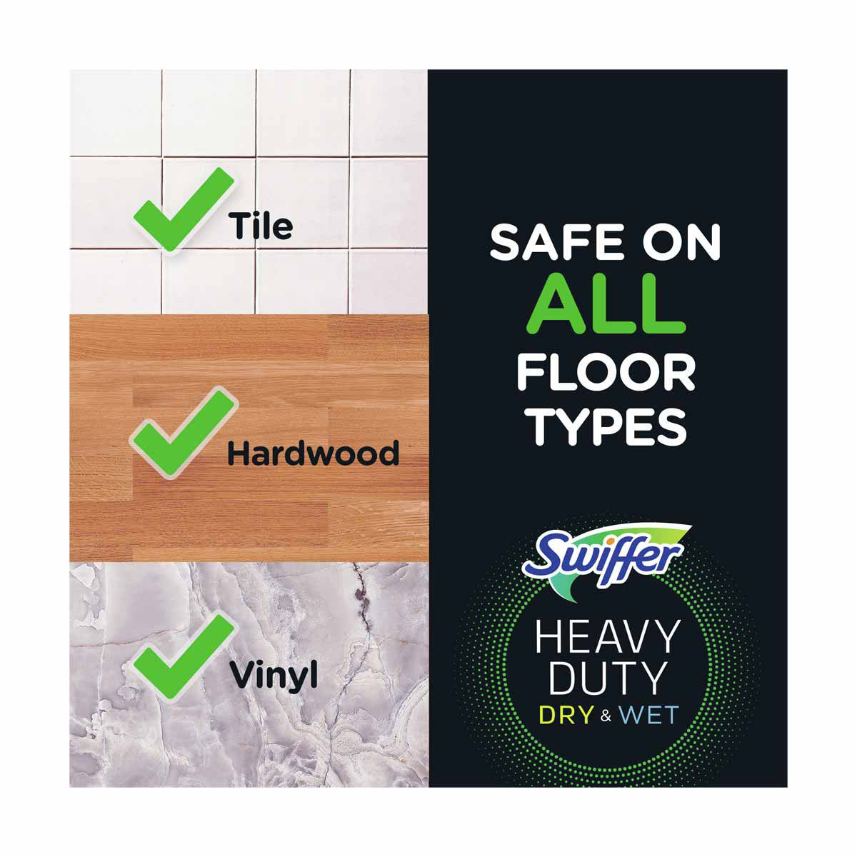 Swiffer Sweep + Mop, Broom & Mop Alternative, Dry & Wet Floor Cleaner, Fresh Scent, Cleaning Set