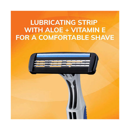 BIC Sensitive 3 Disposable Razors for Men, 5 ct