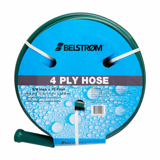 Belstrom PVC 4 Ply Garden Hose, 75 ft, 1 ct