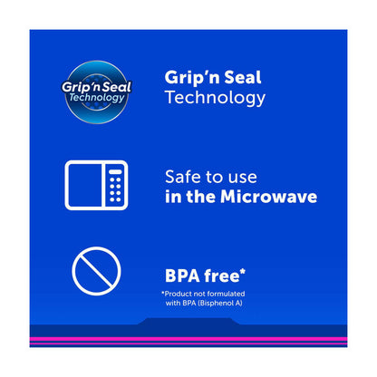 ZiplocÂ® Brand Freezer Bags with New Stay Open Design, Quart, 48 ct