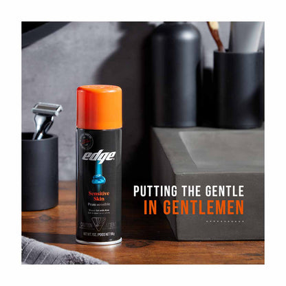 Edge Sensitive Skin Men's Shave Gel, 7 oz