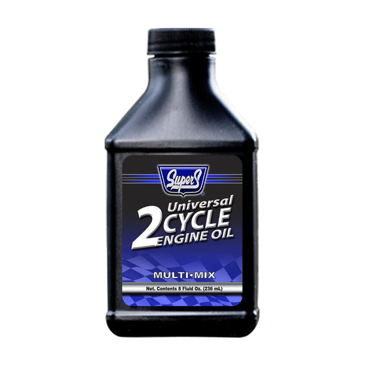 Super S 2 Cycle Universal Multi-Mix Engine Oil, 8 fl oz