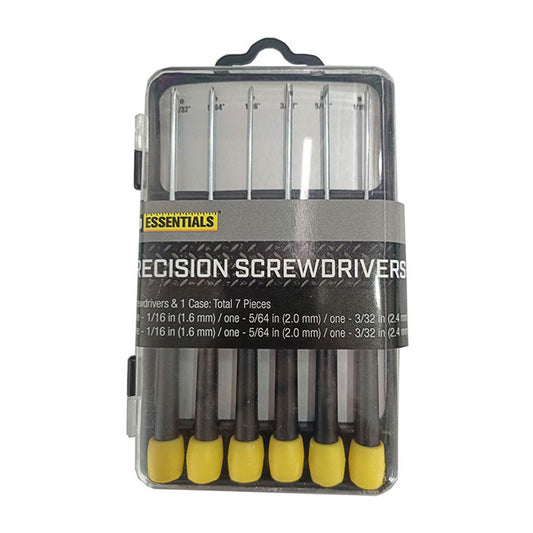 Pro Essentials Precision Screwdrivers, 6 pc