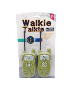 2 Piece Walkie Talkie Set, Assorted
