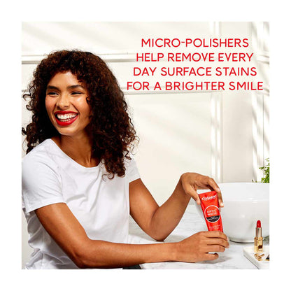 Colgate Optic White with Charcoal Whitening Toothpaste with Cool Mint Flavor