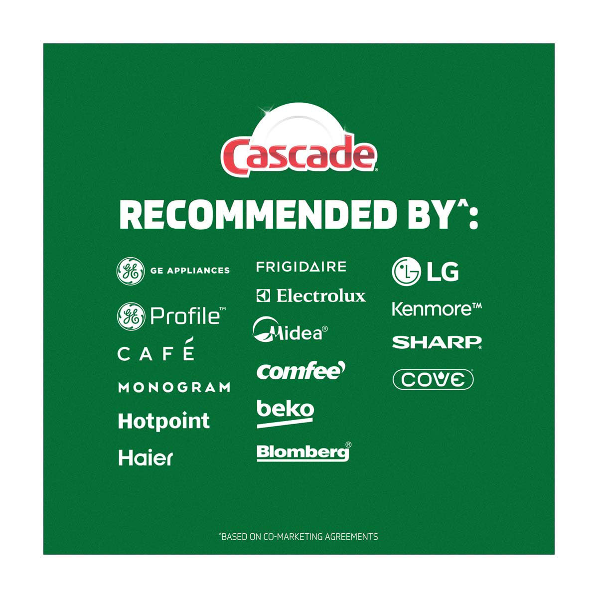 Cascade Platinum + Oxi ActionPacs Dishwasher Detergent, Fresh Scent, 30 ct