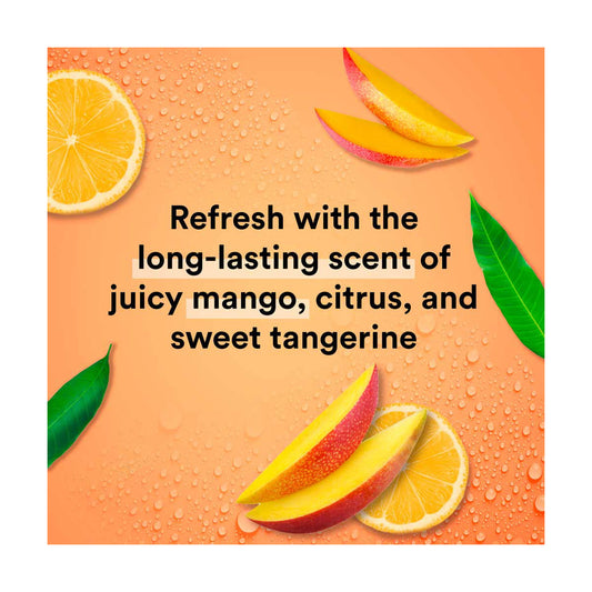 Suave Essentials Mango & Citrus Body Wash, 18 oz