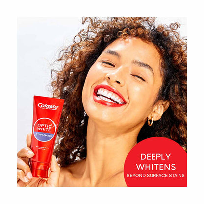 Colgate Optic White Advanced Teeth Whitening Toothpaste - Sparkling White