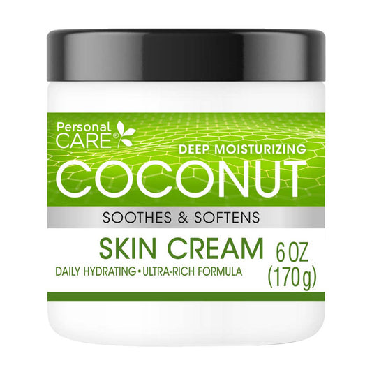 Personal Care Deep Moisturizing Skin Cream, Coconut - 6 oz