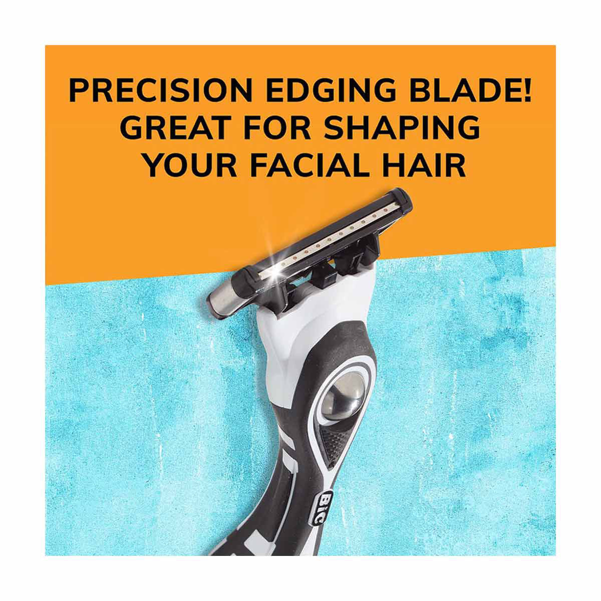 BIC Flex 5 Refillable Razors for Men, Long-Lasting 5 Blade Razors, 1 Handle and 3 Cartridges, 1 kit