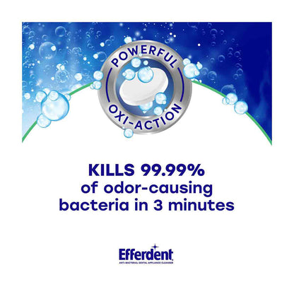 Efferdent Denture & Retainer Cleanser Tablets, Fresh & Clean, Minty Fresh, 90 Tablets