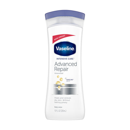 Vaseline Hand and Body Lotion Advanced Repair Unscented 10 oz