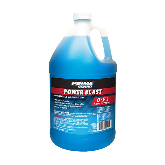 Prime Guard Power Blast Windshield Washer Fluid, 1 Gallon, 128 fl oz