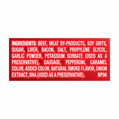 Pup-Peroni Triple Meat Lovers Bacon, Sausage & Pepperoni Flavor Dog Treats, 2.5 oz
