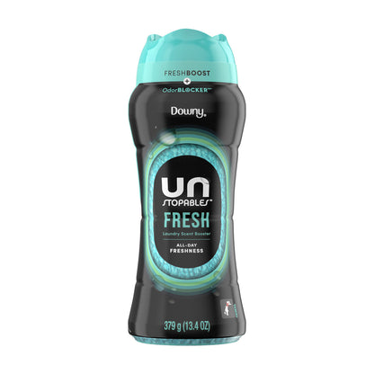 Downy Unstopables In-Wash Laundry Scent Booster Beads, Fresh, 13.4 oz