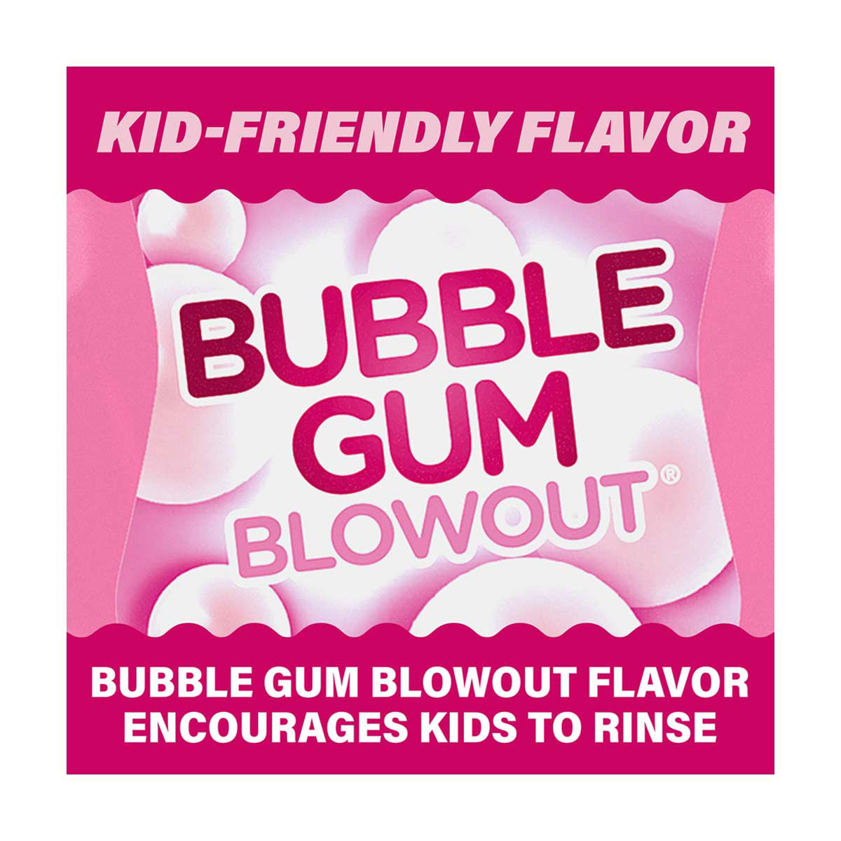 ACT Kids Anticavity Fluoride Mouthwash, Bubble Gum, 16.9 fl. oz.