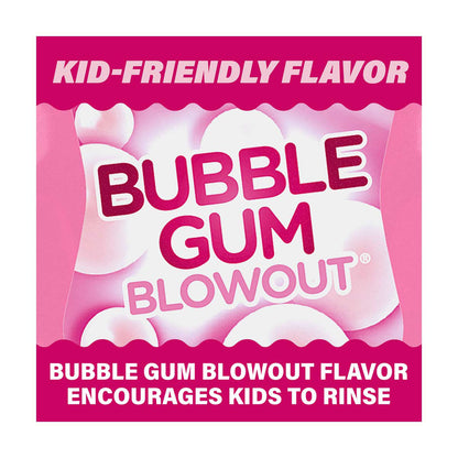 ACT Kids Anticavity Fluoride Mouthwash, Bubble Gum, 16.9 fl. oz.