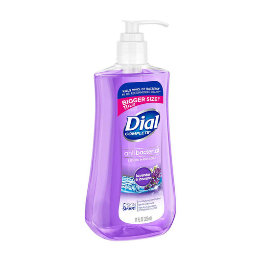 Dial Complete Antibacterial Liquid Hand Soap, Lavender & Jasmine Scent, 11 fl oz