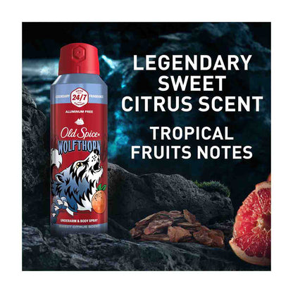 Old Spice Aluminum Free Deodorant for Men, Sweet Citrus Scent, 5.1 oz