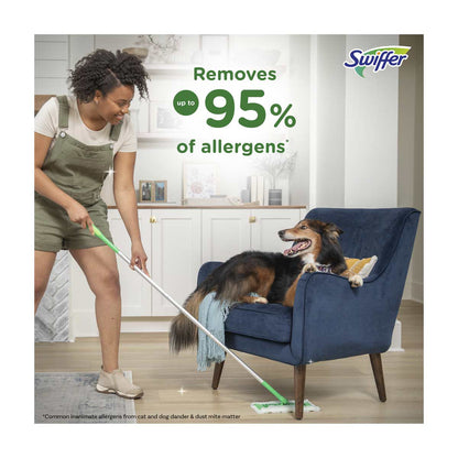 Swiffer Sweep + Mop, Broom & Mop Alternative, Dry & Wet Floor Cleaner, Fresh Scent, Cleaning Set