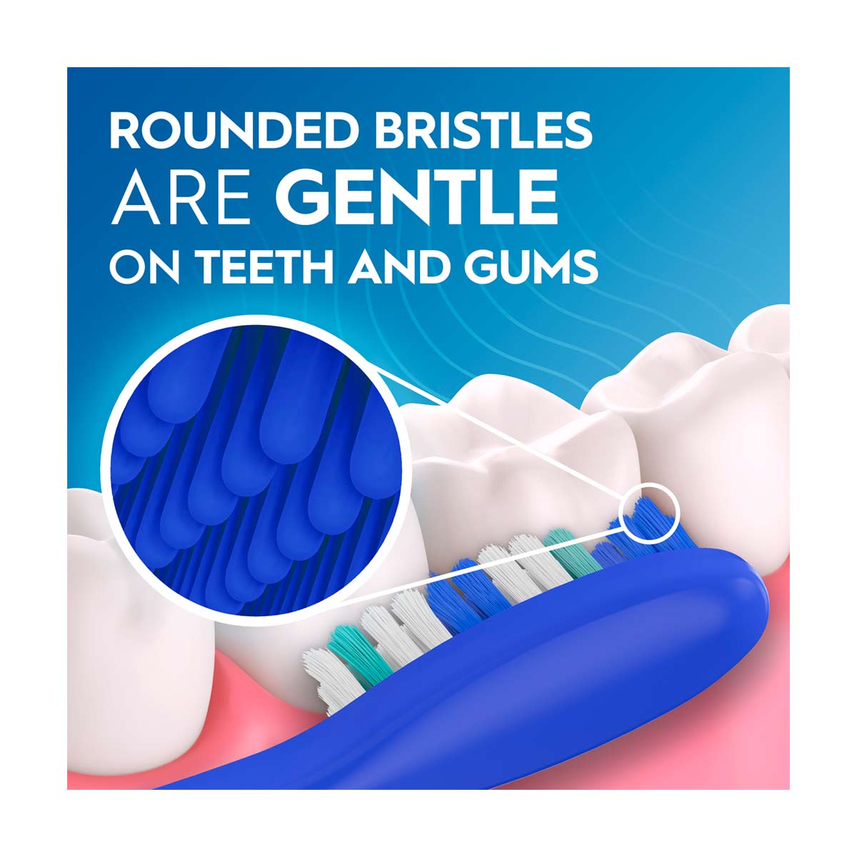 Oral-B Essential Clean Toothbrushes, Removes Plaque, Soft, 4 ct