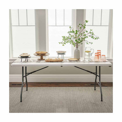 Peakform Center Fold Table, 6 ft