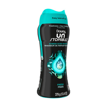 Downy Unstopables In-Wash Laundry Scent Booster Beads, Fresh, 13.4 oz
