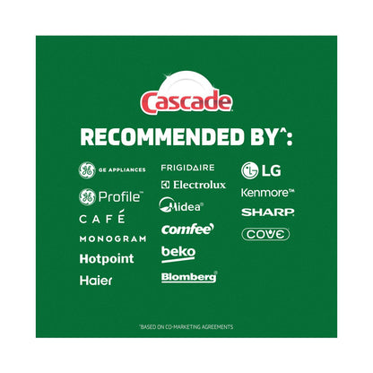 Cascade Platinum ActionPacs Dishwasher Detergent, Fresh Scent, 15 ct