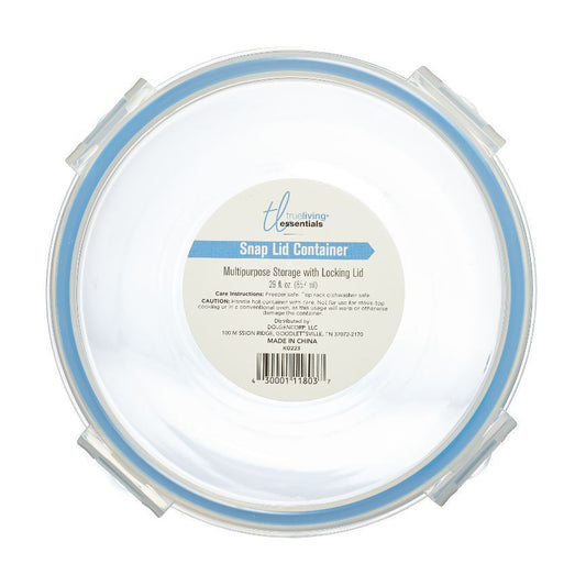 True Living Essentials Snap Lid Container, 29 fl oz