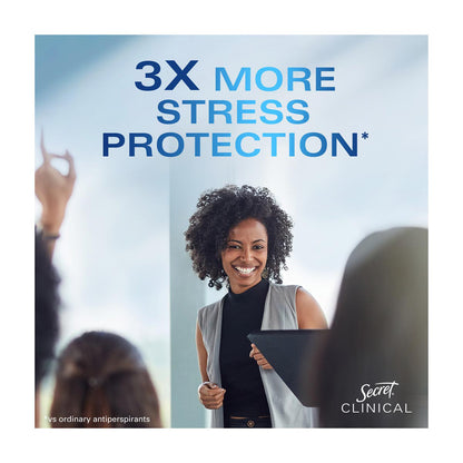 Secret Clinical Strength Soft Solid Antiperspirant and Deodorant for Women, Stress Response, 1.6 oz