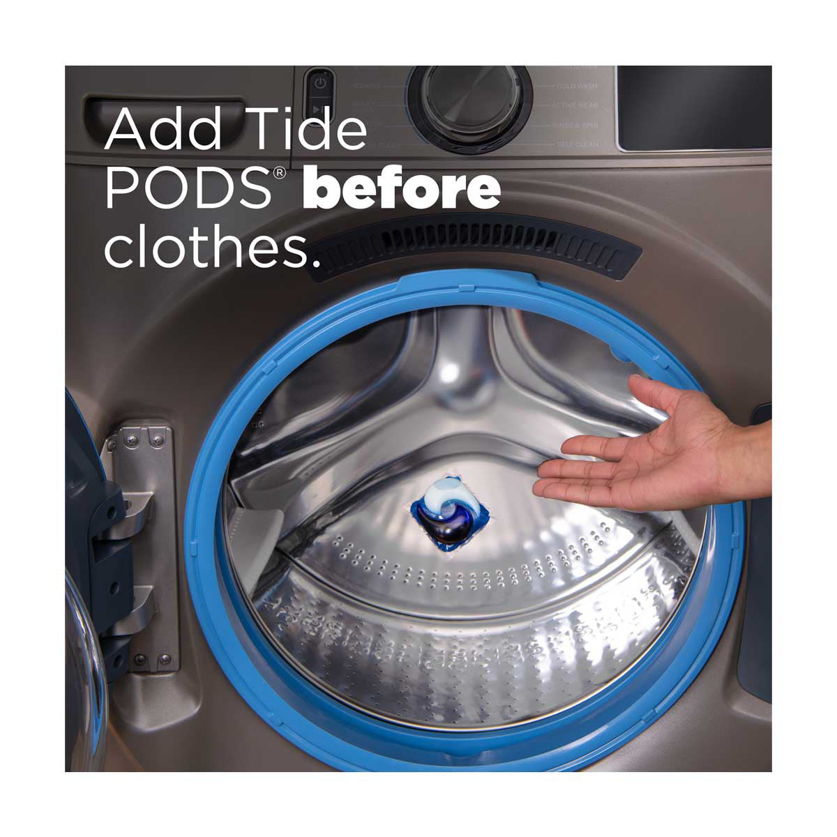 Tide Odor Defense + Oxi Laundry Detergent Pacs, Original Scent, 106 Count, Advanced Odor + Stain Fighter
