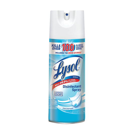 Lysol Disinfectant Spray, Crisp Linen, 12.5 oz