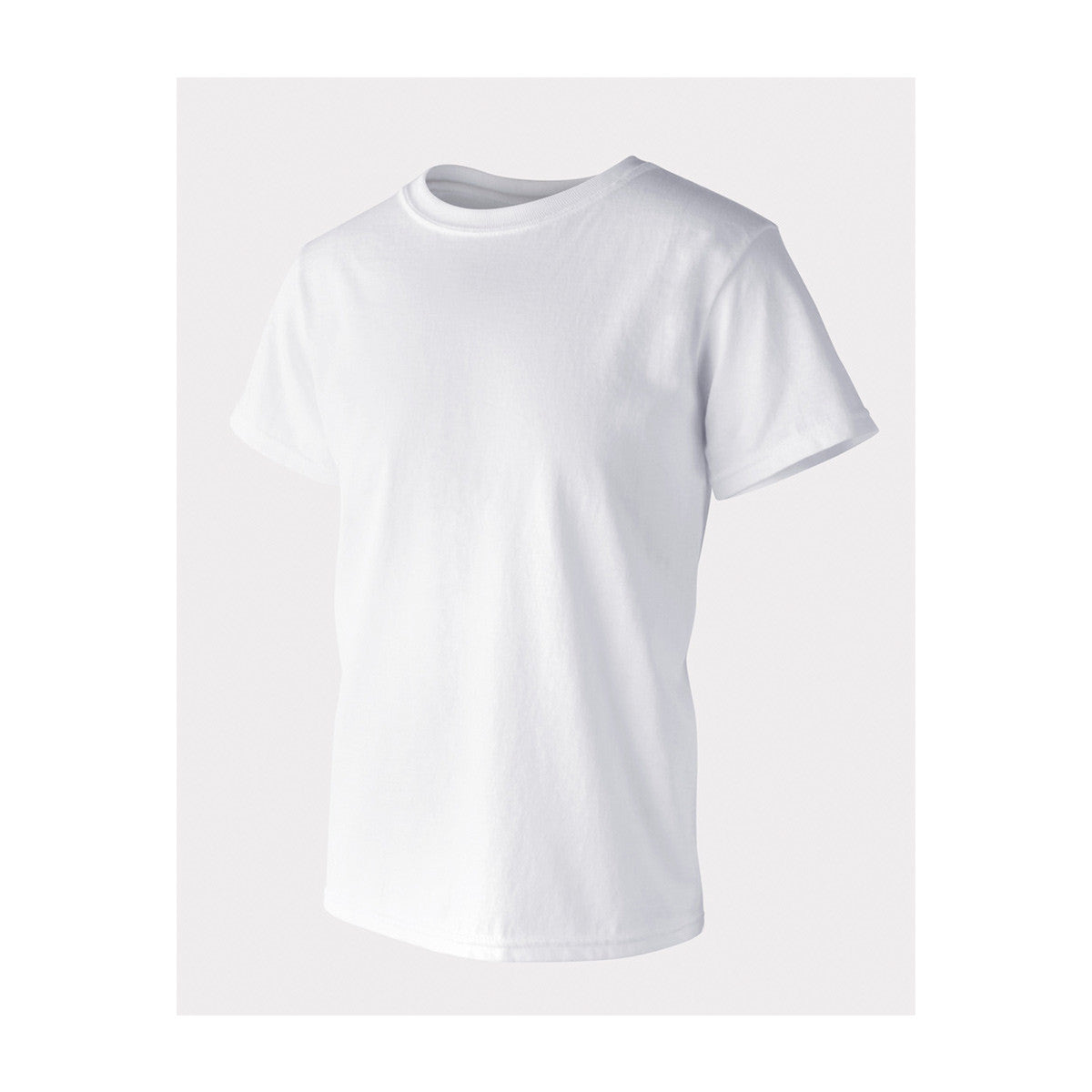 Hanes Boy's Tagless White Crew Neck T-Shirts, Medium, 3 pk
