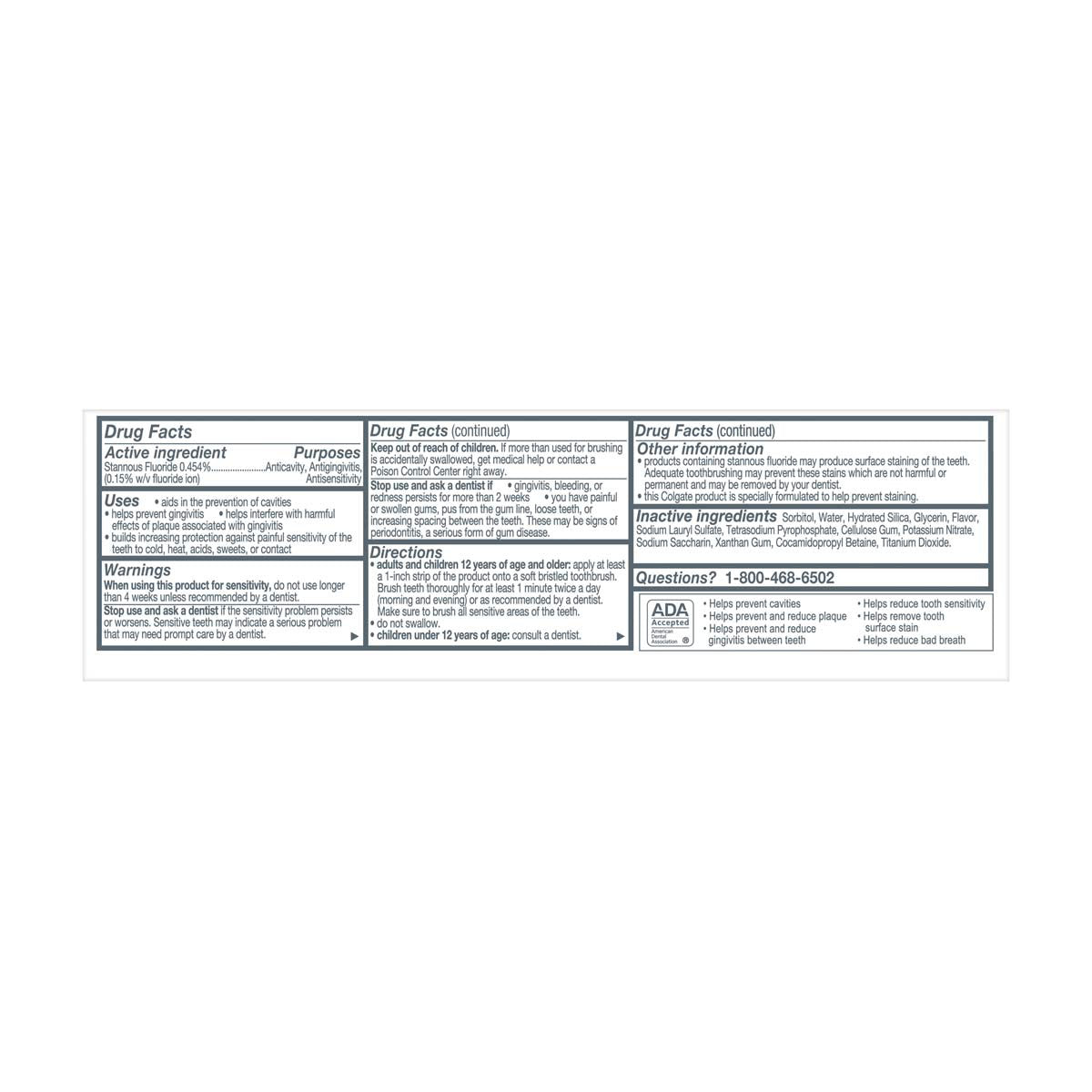 Colgate Total Active Prevention Deep Clean Toothpaste, 3.3 oz