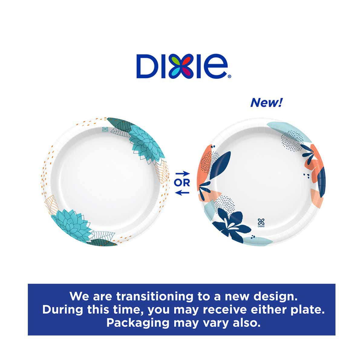 Dixie 8.5” Everyday Paper Plate, 110 ct